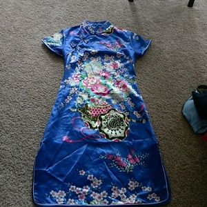 100% silk Japanese dress